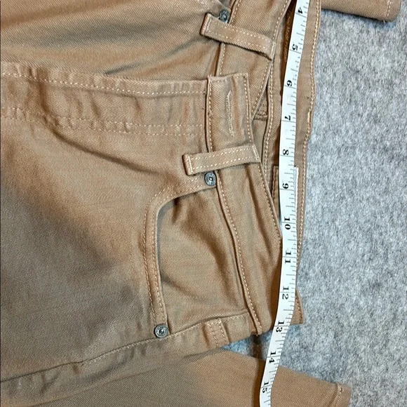 AG Kinsley High Rise Pop Crop Jeans – Size 26 | Light Brown 👖 - Picture 11 of 14